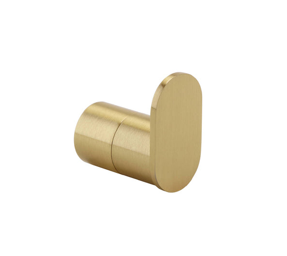 Kartell Ottone Robe Hook Brushed Brass
