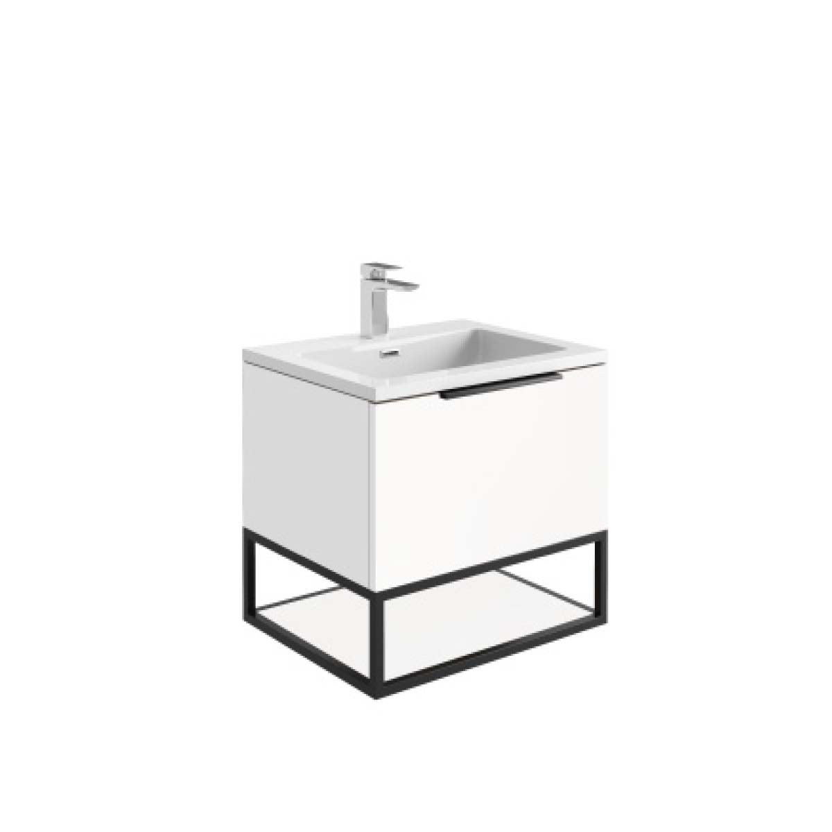 Scudo Furniture Frame with Dual Colour Shelf