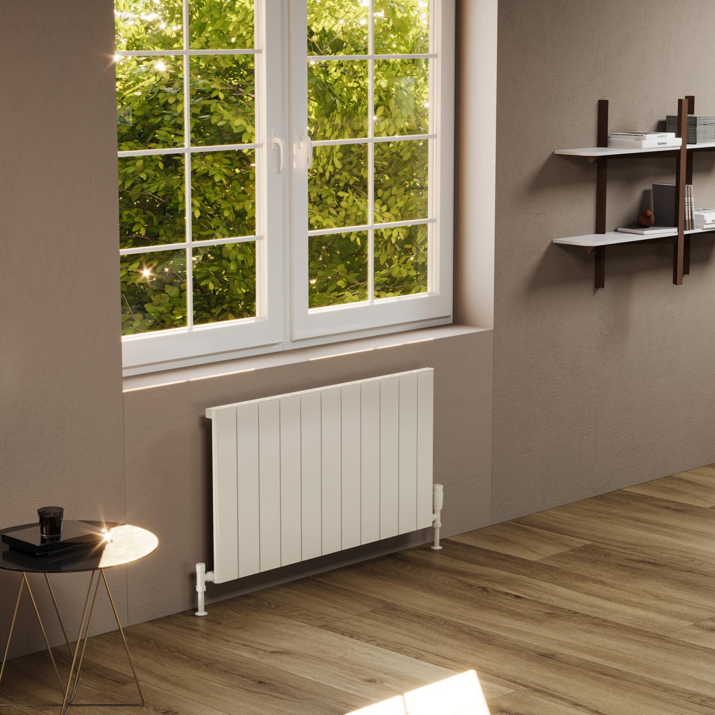 Kartell K-Rad Allegro Single Panel Aluminium Radiators