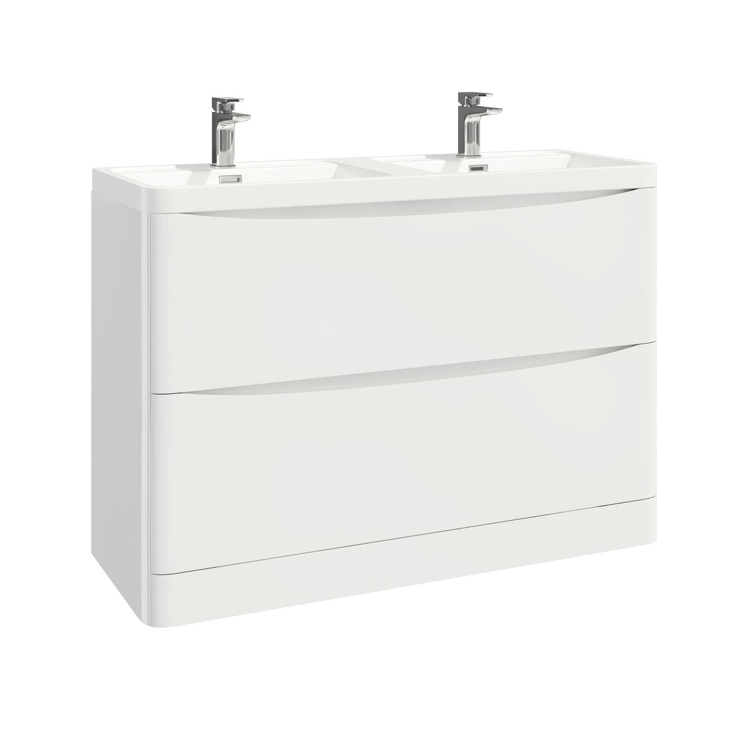 Scudo Bella Vanity Basin - White