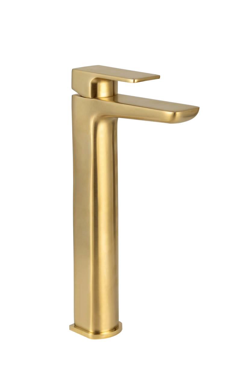 Scudo Muro Mono Deck Mounted Tall Basin Tap