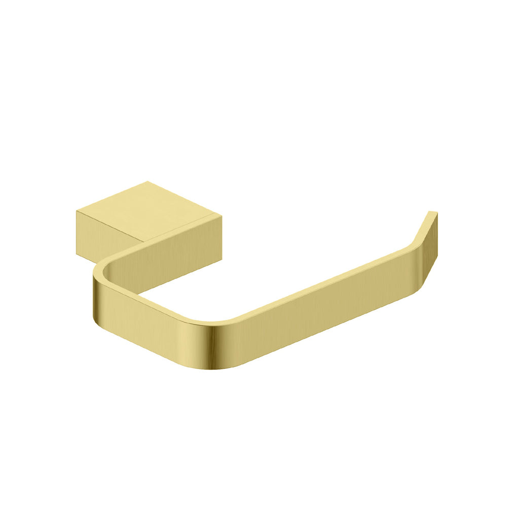 Scudo Roma Wall Mounted Toilet Paper Holder - Brushed Brass
