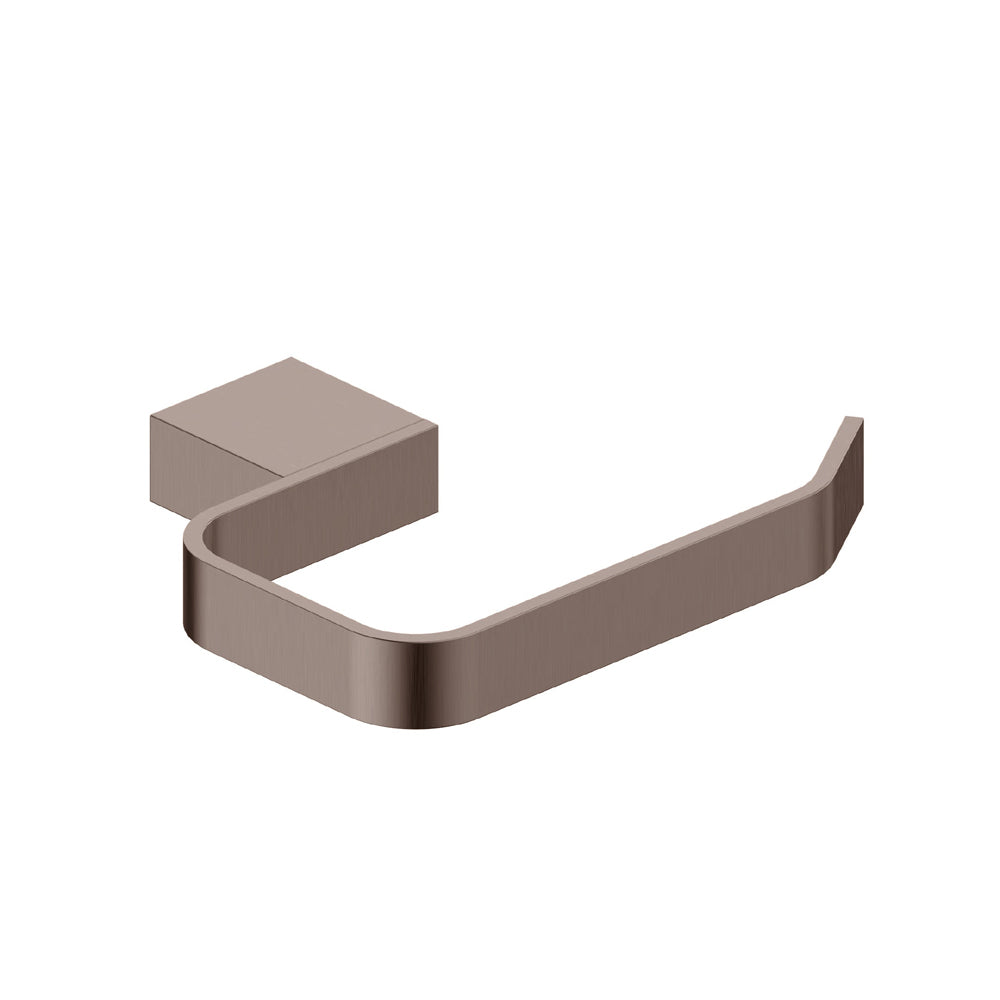 Scudo Monza Wall Mounted Paper Holder - Brushed Bronze