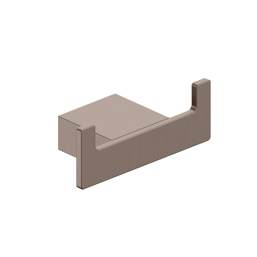 Scudo Monza Wall Mounted Robe Hook - Brushed Bronze