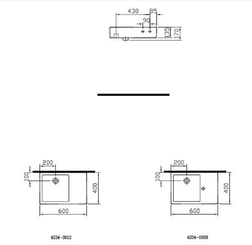 Vitra Arkitekt Washbasin