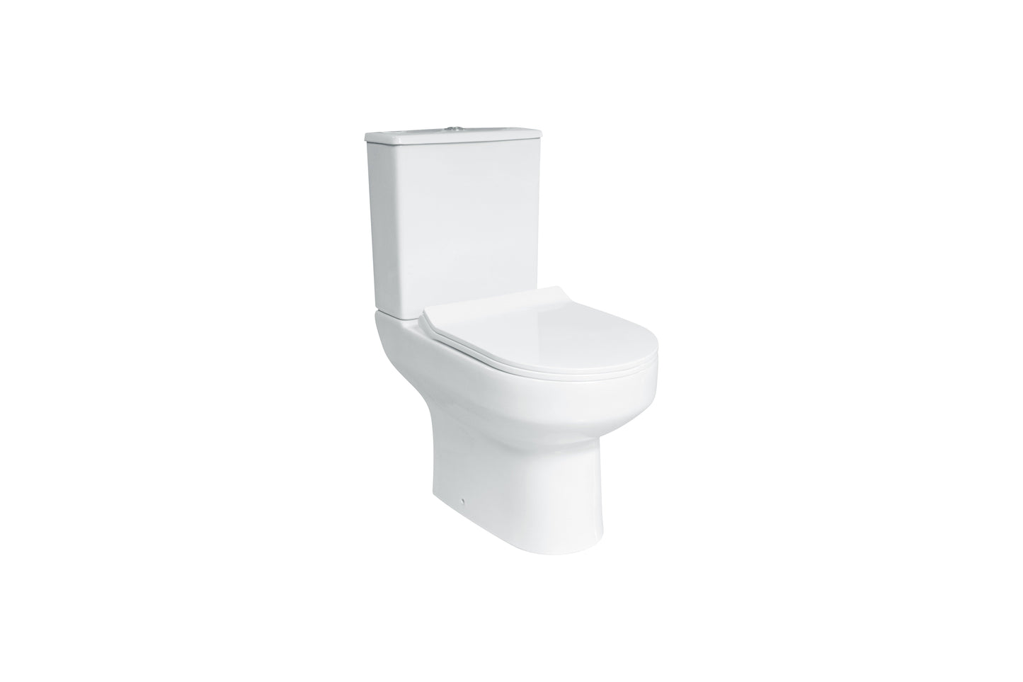 Scudo Spa 405mm x 360mm x 140mm Close Coupled Cistern - White
