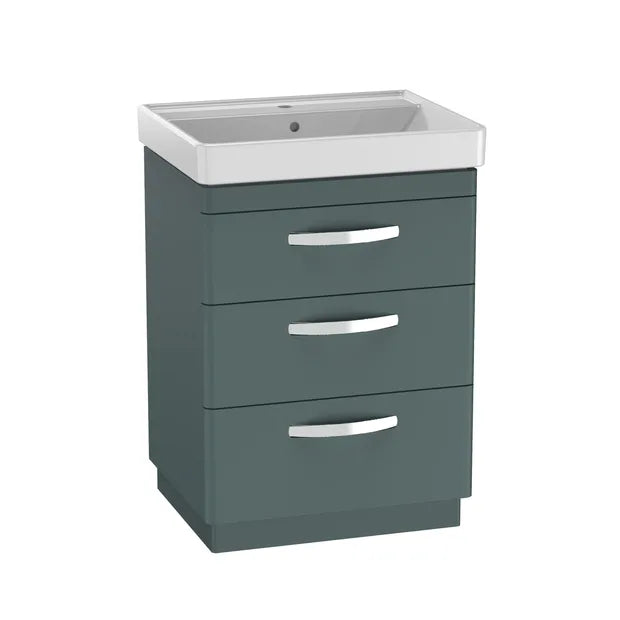 Tavistock Compass 600mm 3 Drawer Freestanding Unit