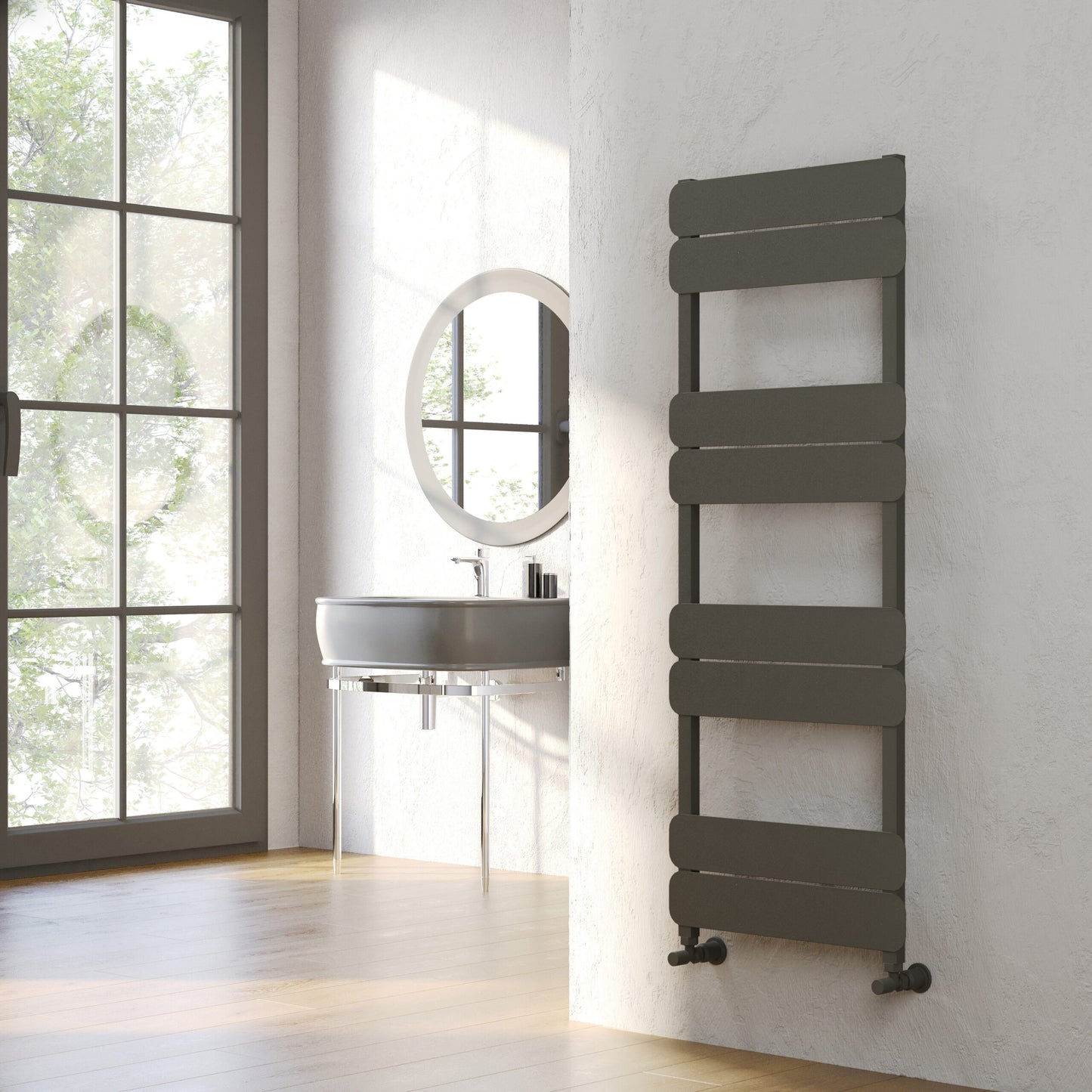 Kartell K-Rad Canmore Aluminium Towel Radiators