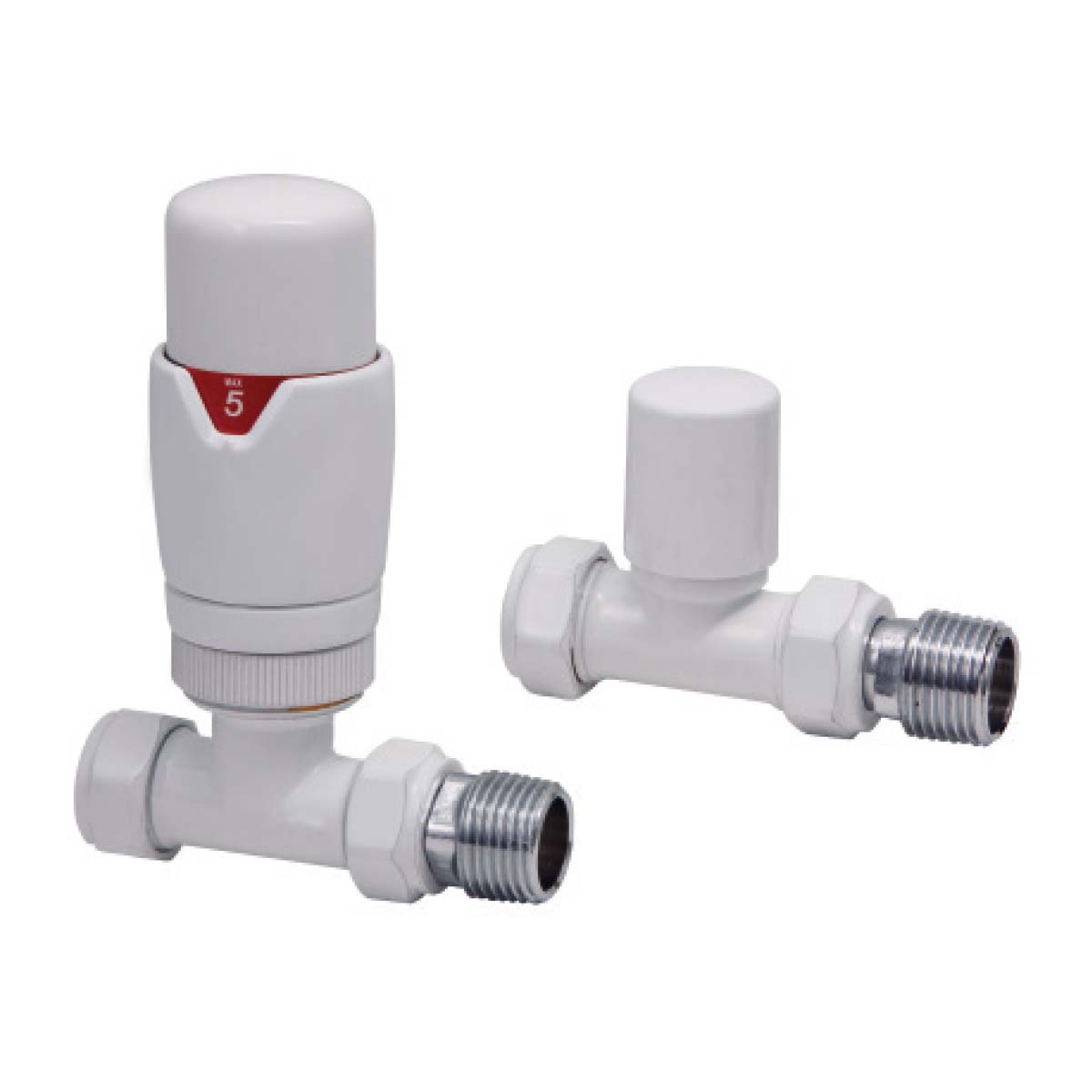 Scudo Designer Thermostatic Radiator Valves - Twin Pack