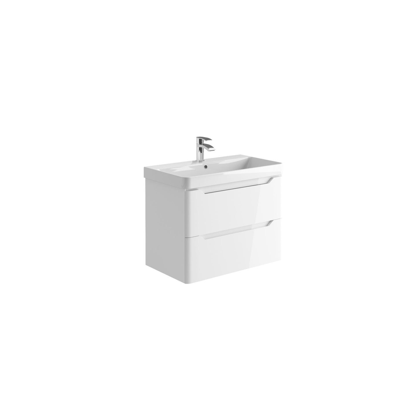 Scudo Ella Wall Drawer Vanity Unit and Basin