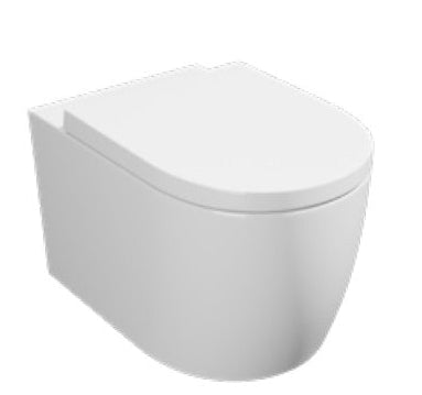 Kartell Genoa Round Rimless Wall Hung Toilet