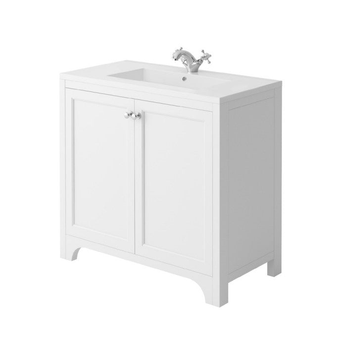 Harrogate Brunswick 900mm Vanity Unit and Worktop & Undermount Basin