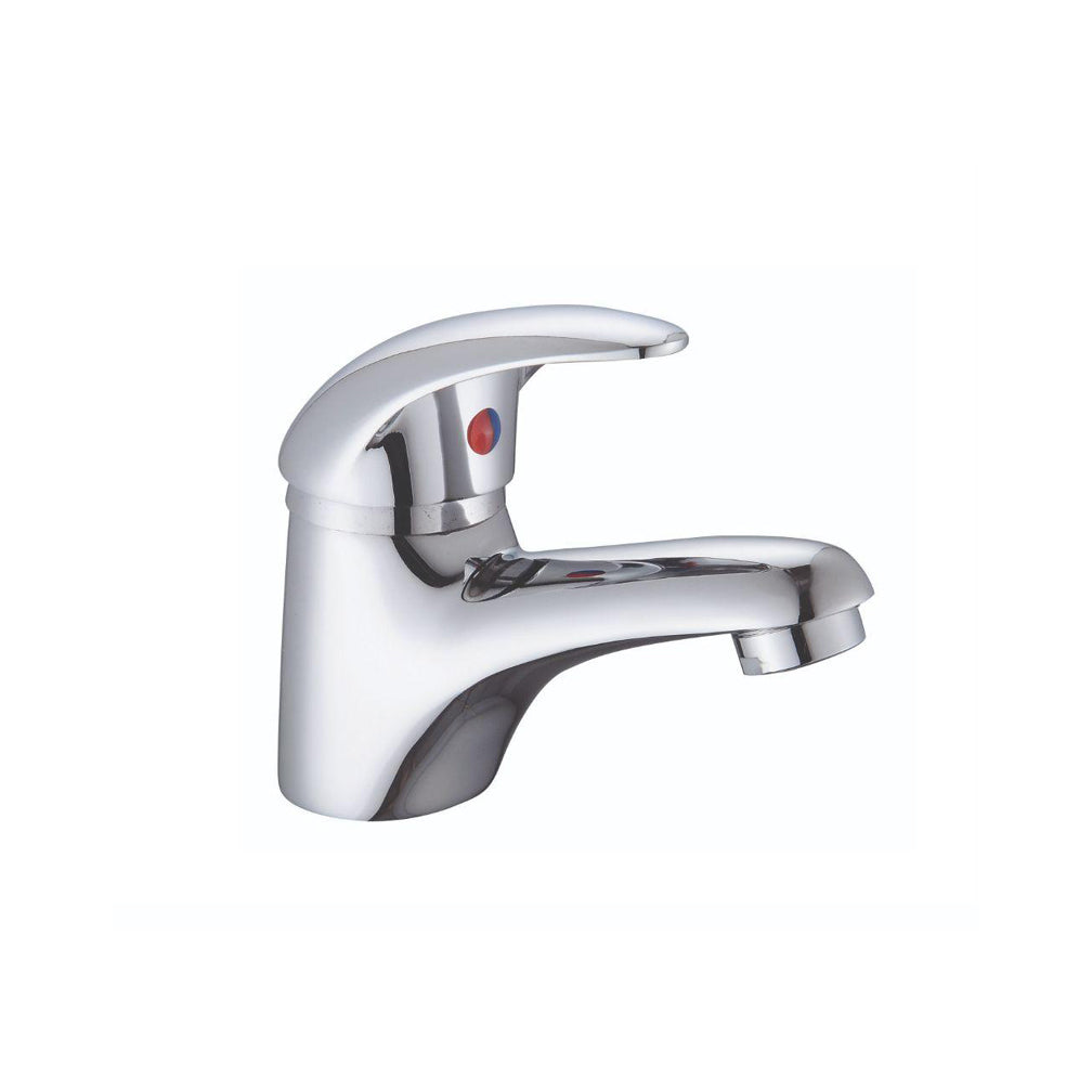 RAK-Basic Mini Mono Basin Mixer with Clicker Waste - Chrome