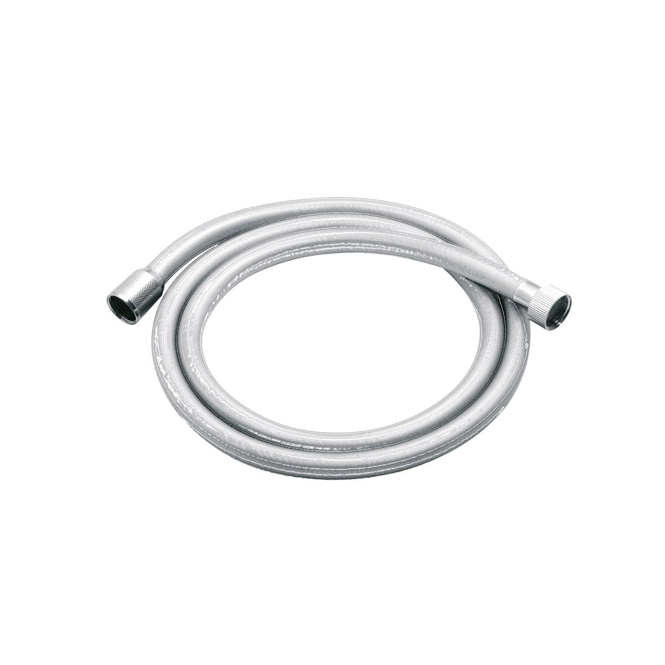 Vado Zoo Smoothflex Anti-Twist Silver Shower Hose 150Cm