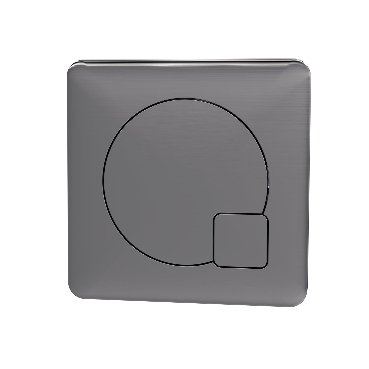 Hudson Reed Square Dual Flush Push Button