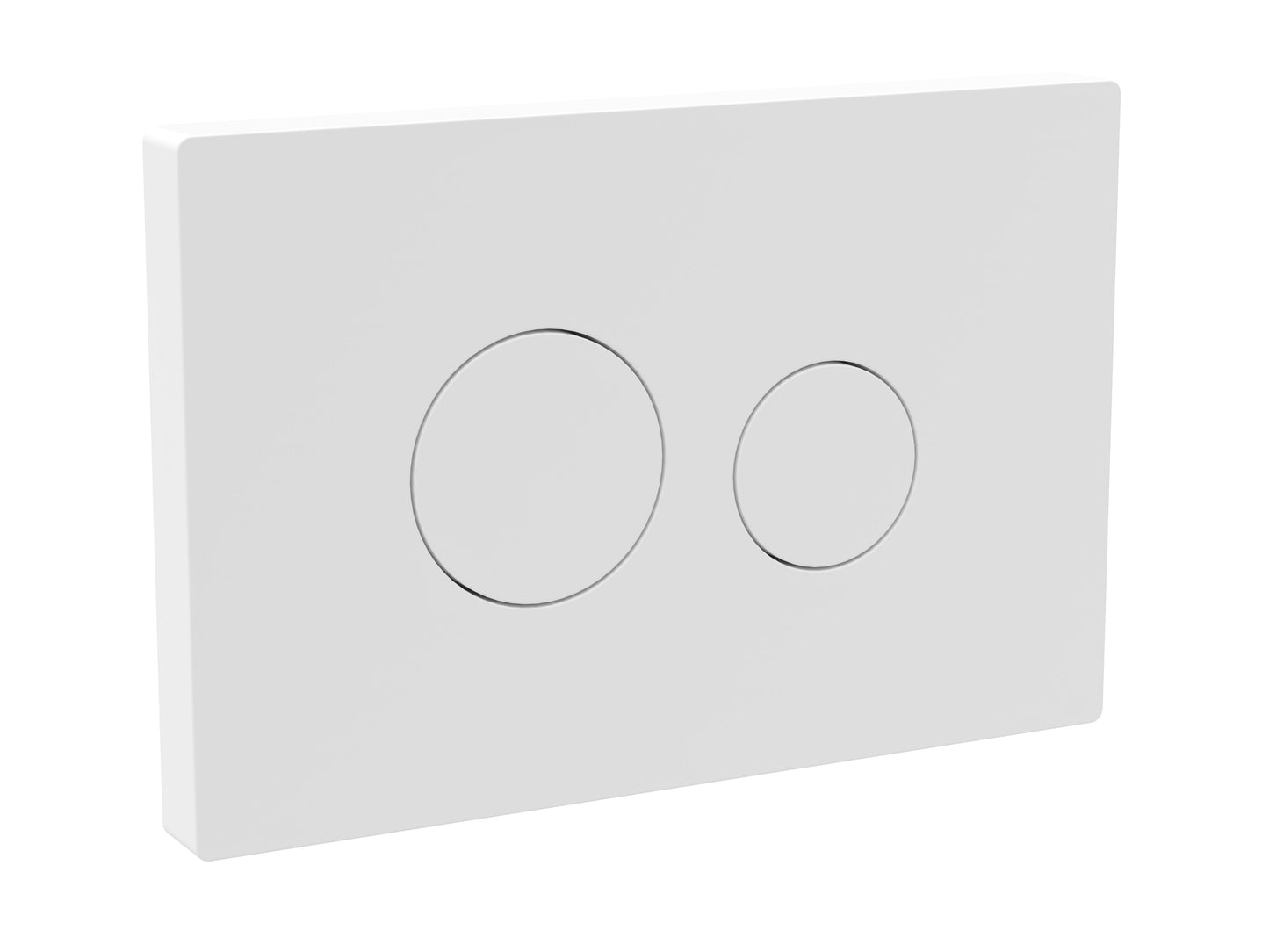 Nuie Round Plate for Pneumatic Dual Flush