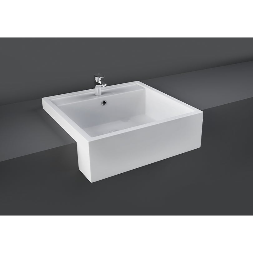 RAK-Nova 460mm Semi Recessed Wash Basin 1TH