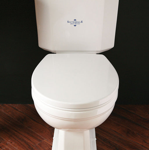 Silverdale Damea Acrylic Soft Close Toilet Seat