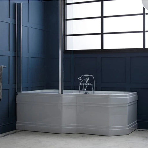 Carron Highgate 1700 x 900 Carronite Traditional Shower Bath