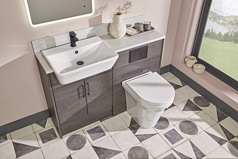 Tavistock Aerial Rimless Comfort Height Back to Wall WC