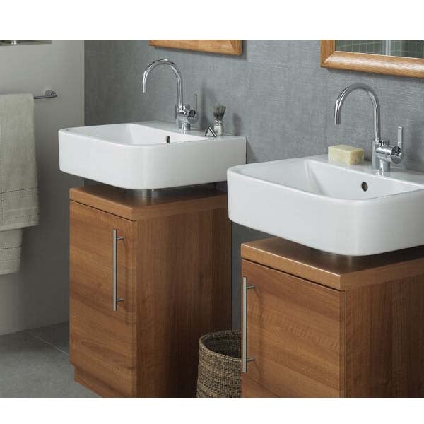 Ideal Standard Concept Cube 50cm semi countertop basin - one taphole
