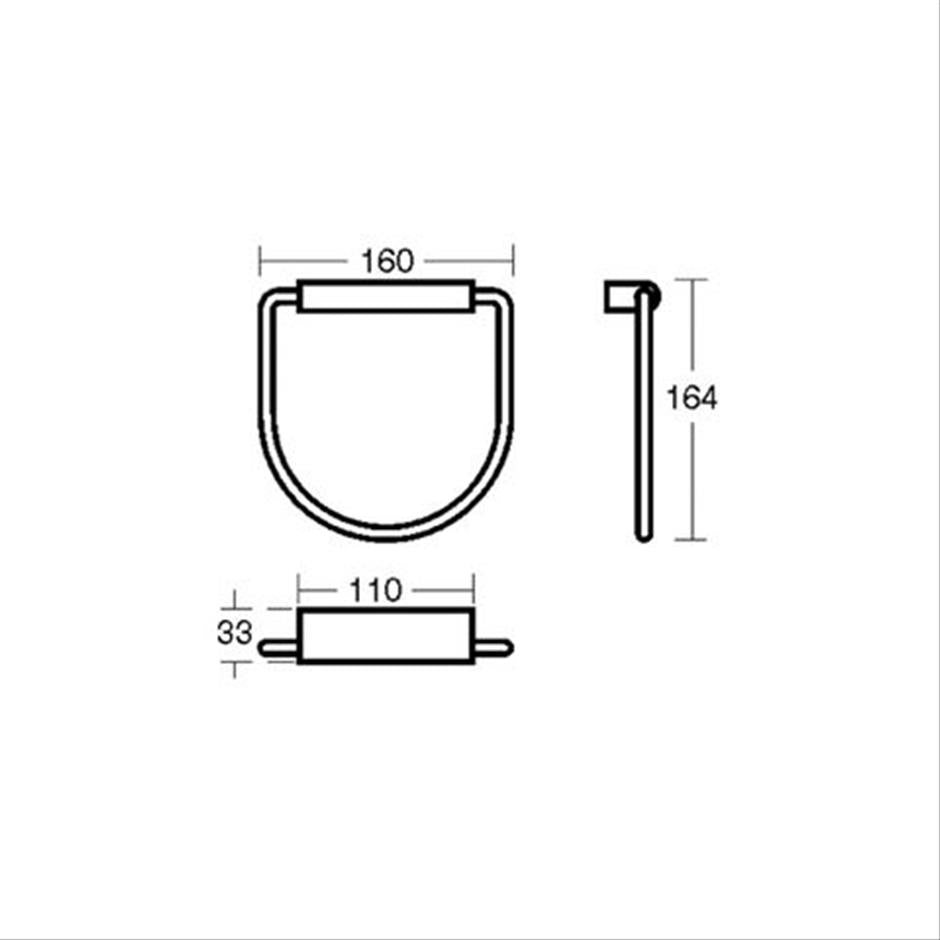 Ideal Standard Concept towel ring