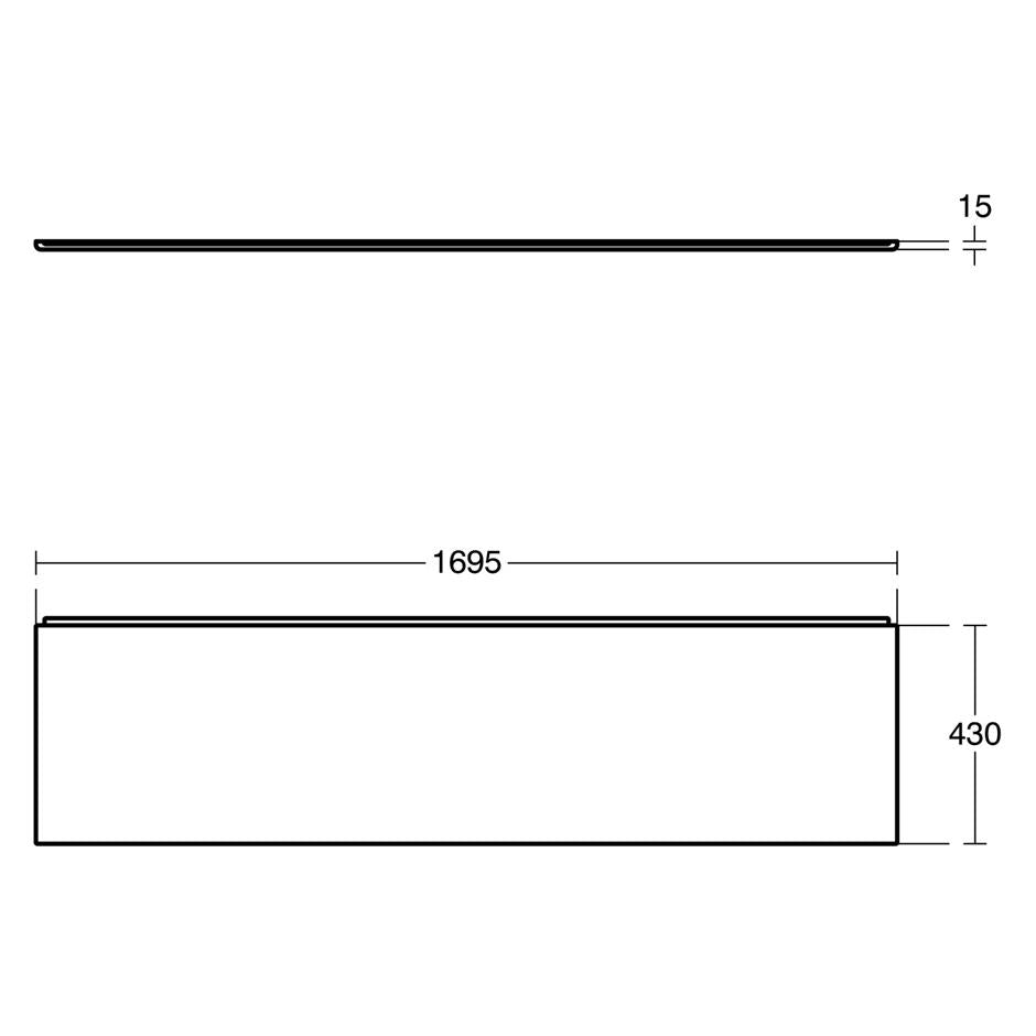 Ideal Standard Concept Freedom 170x80cm Idealform Plus+ Bath