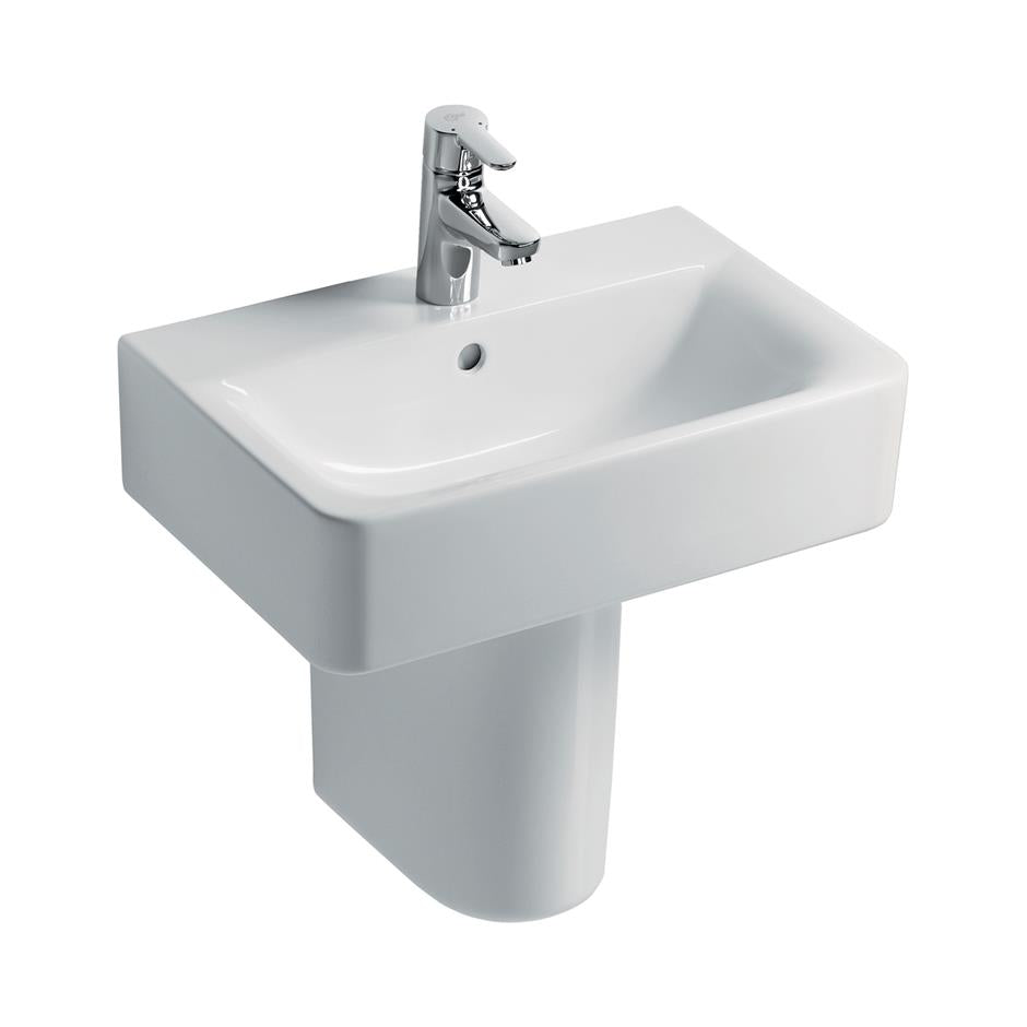 Ideal Standard Concept Space 55 x 38cm short projection pedestal basin