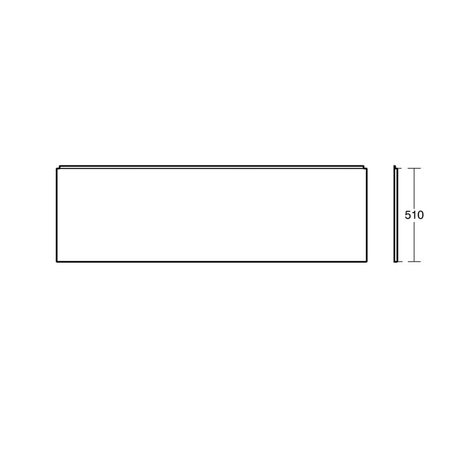 Ideal Standard Unilux Bath Front panel