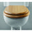 Silverdale Wooden Toilet Seat for Back To Wall Toilet