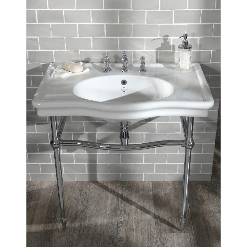 Silverdale Loxley Classic 860mm Basin with Stand/Leg Set