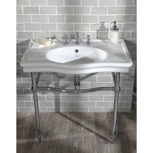 Silverdale Loxley Traditional Basin Stand - Chrome