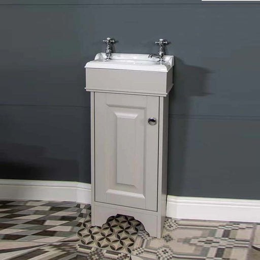 Silverdale Victorian Micro Grey Unit With Basin