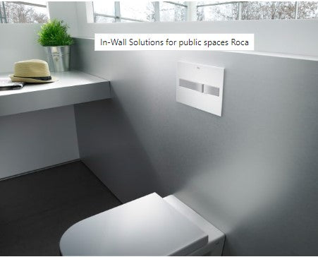 Roca Duplo Concealed frame & cistern