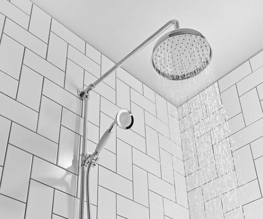 Tavistock Cheltenham 2 Outlet Exposed Shower with Fixed Head and Handset