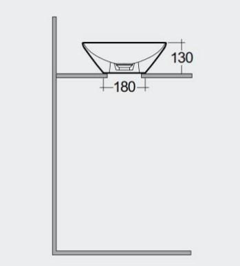 RAK-Variant Round Counter Top Wash Basin
