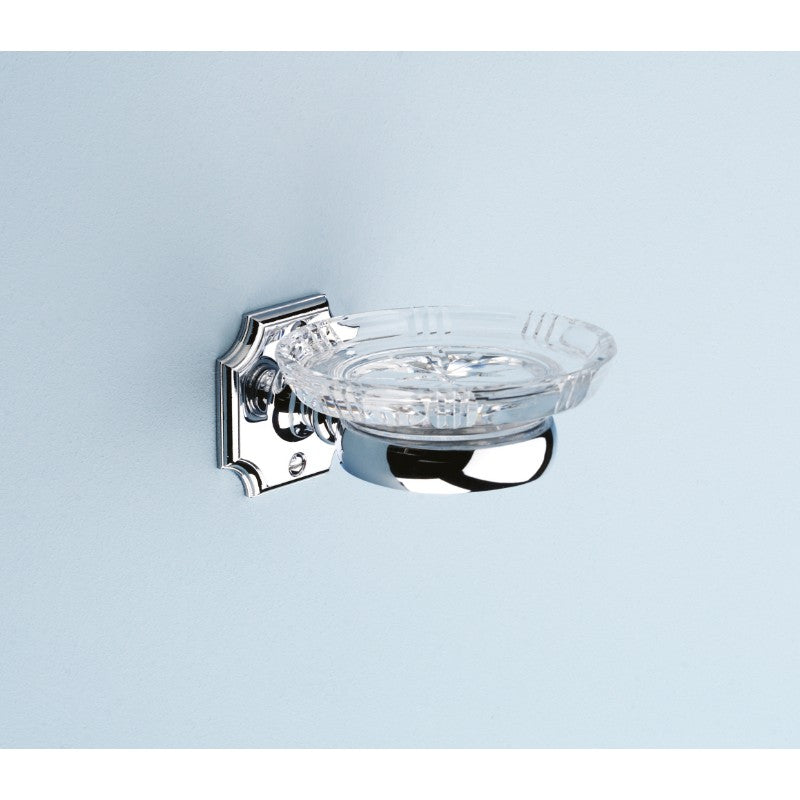 Silverdale Victorian Soap dish - Chrome