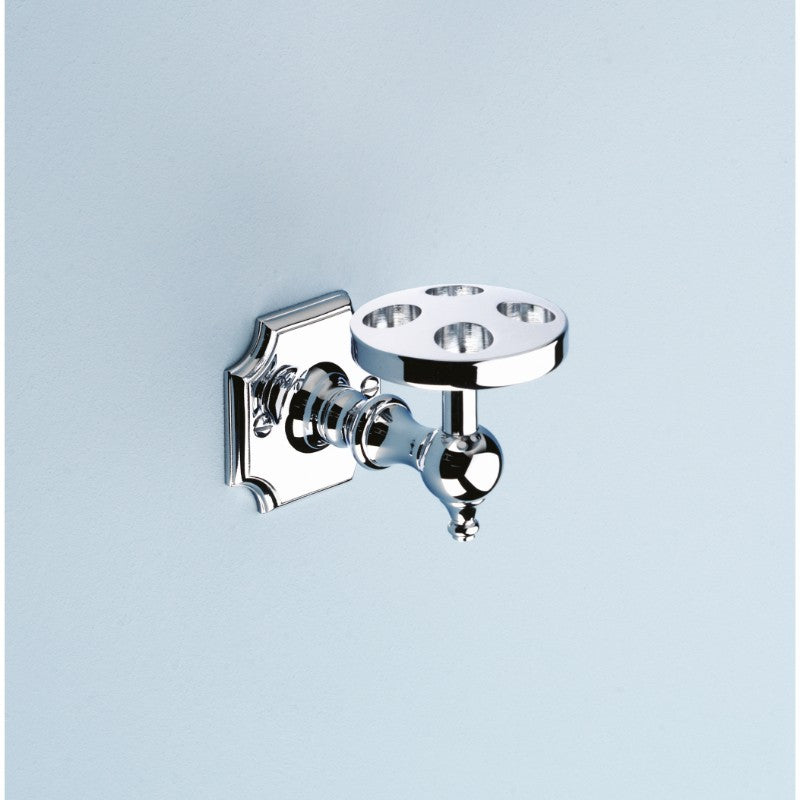 Silverdale Victorian Toothbrush Holder - Chrome