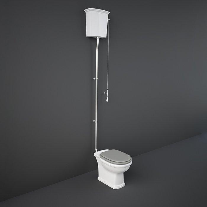 RAK-Washington High Level WC with Wooden Seat