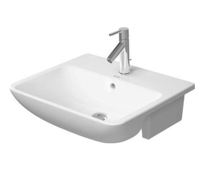 Duravit ME By Starck 550mm Semi recessed Washbasin