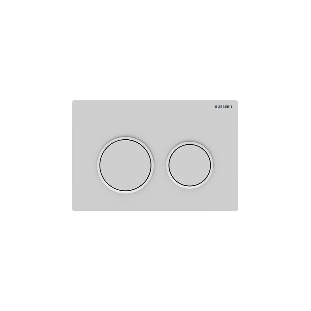 Geberit flush plate Omega20 for dual flush