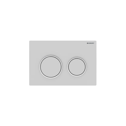 Geberit flush plate Omega20 for dual flush