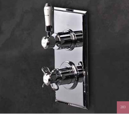 Tavistock Varsity Dual Function Shower System With Riser Kit & Overhead Shower