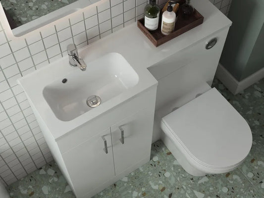 Tavistock Nexus 1000mm L Shape Unit with Basin and WC Unit