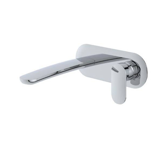 RAK Ceramic Wall-Mounted Single Lever Basin Mixer - Chrome