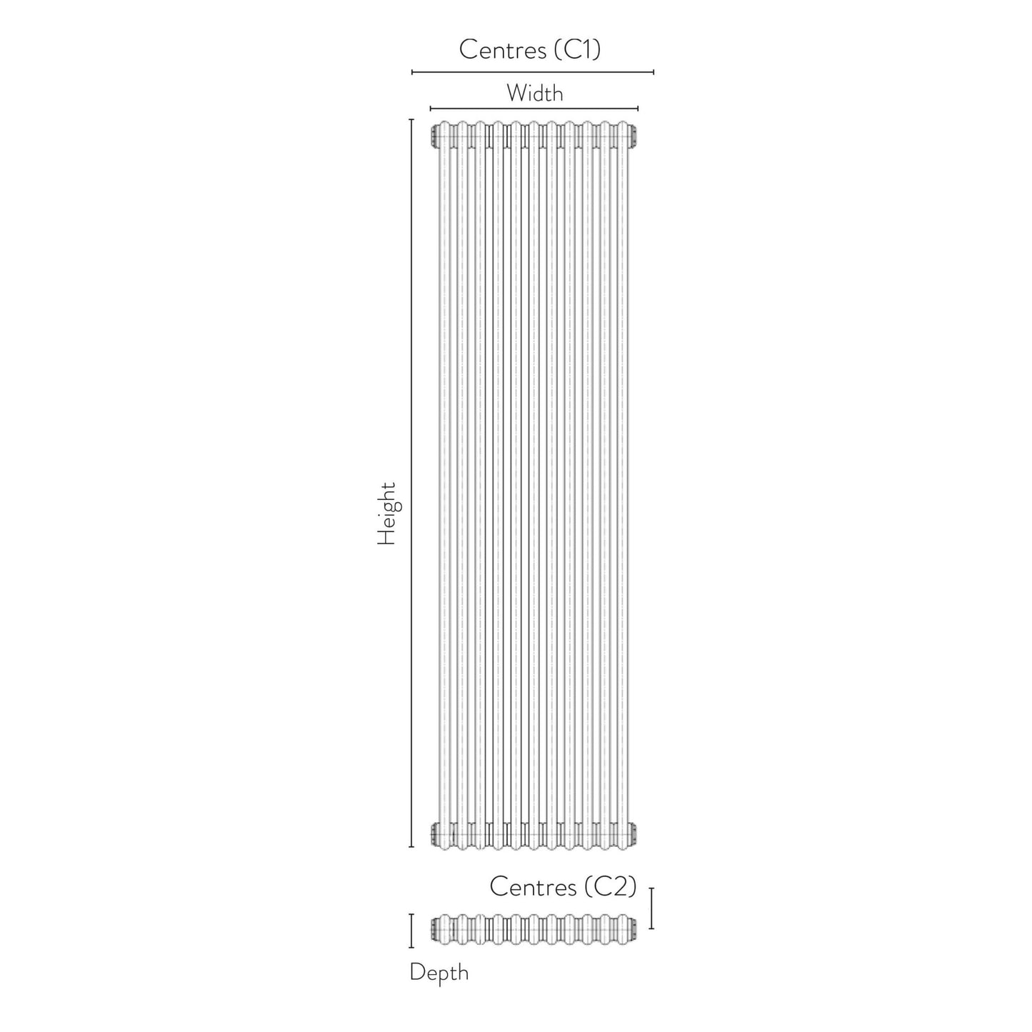 Scudo Column Designer Radiator