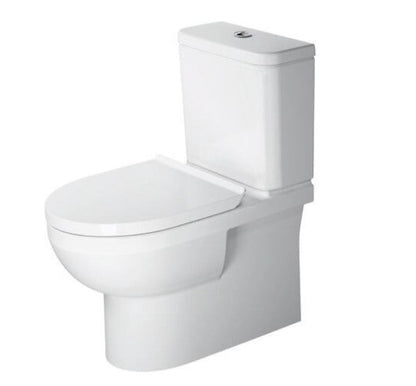 Duravit No.1 Close Coupled Closed Back Rimless Toilet