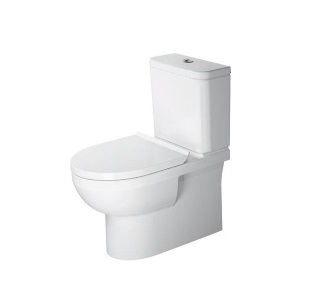 Duravit No.1 Close Coupled Closed Back Rimless Toilet