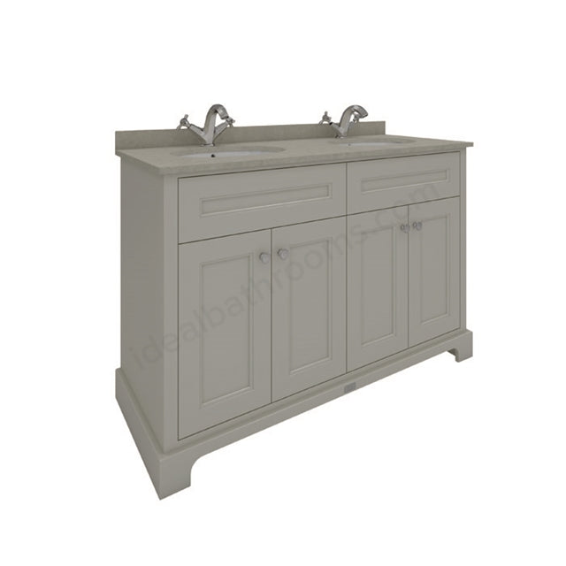 RAK-Washington 1200(2 x 600)mm Floorstanding Double Basin unit