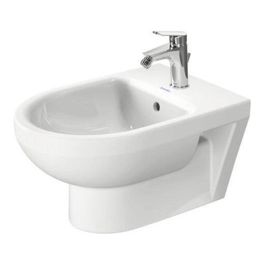 Duravit No.1 Wall Hung 540mm Bidet - White High Gloss